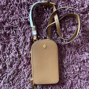 Tory Burch brown wallet bag